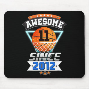 Mousepad Jogador De Basquete De Aniversário De 11 Desde 201