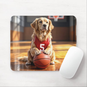 Mousepad Jogador de basquete de ouro
