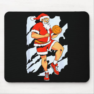 Mousepad Jogador de Basquete Papai Noel