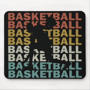 Mousepad jogador de basquete vintage