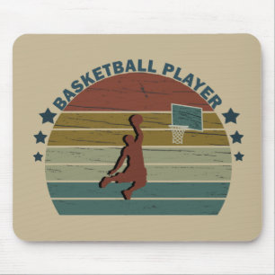 Mousepad jogador de basquetebol