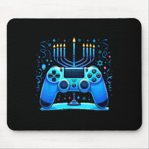 Mousepad Jogador de Console de Vídeo Game Judaico Hanukkah