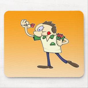 Mousepad Jogador de dardos
