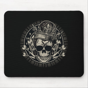 Mousepad Jogador de dardos do skull Dark Arrow Dartboard