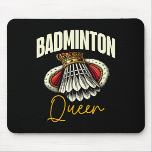 Mousepad Jogador de Dminton Engraçado Design 11