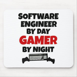 Mousepad Jogador de Engenheiros de software