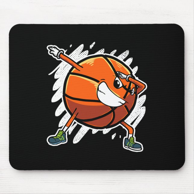 Mousepad Jogador de Esportes de Bola de Bola de Basquete de (Frente)