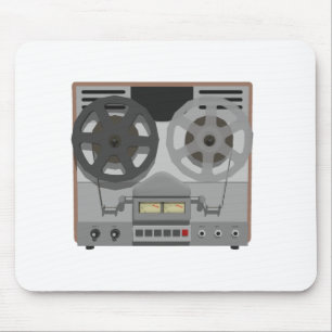 Mousepad Jogador de fita bobina a bobina: modelo 3D: