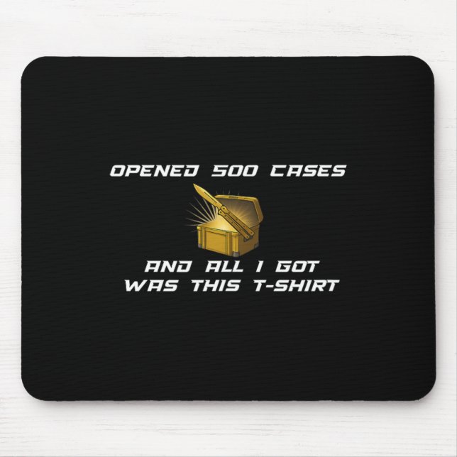 Mousepad Jogador de Fps Engraçado Cs Jogos Competitivos em  (Frente)