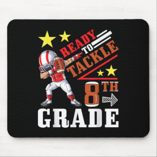 Mousepad Jogador de Futebol Aluno Dabbing Pronto Para Enfre