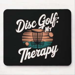 Mousepad Jogador de Golfe de Disco Jogo de Frisbee Engraçad