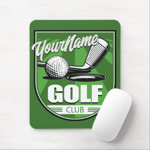 Mousepad Jogador de Golfe Personalizado
