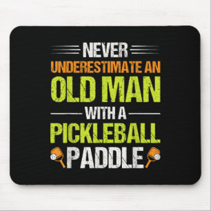Mousepad Jogador de Pickleball Cita Pickleball Engraçado Gr