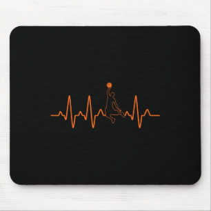 Mousepad Jogador de pulsação de basquete Presente para Home