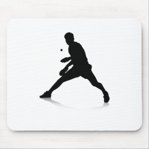 Mousepad Jogador de ténis de mesa