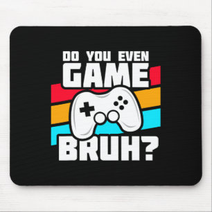 Mousepad Jogador De Vídeo Engraçado - Jogos De Console De P