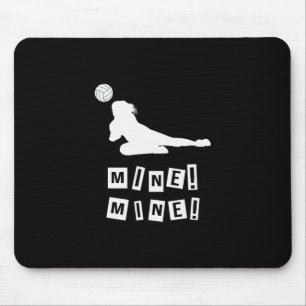 Mousepad Jogador de Voleibol Minas de voleibol