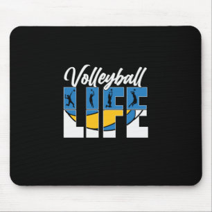 Mousepad Jogador de Voleibol   Vida de voleibol