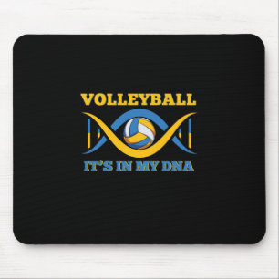 Mousepad Jogador de Voleibol   Voleibol Está No Meu Dna