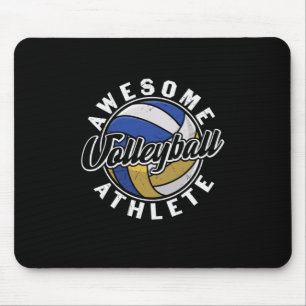 Mousepad Jogador de Voleibol   Voleibol Incrível