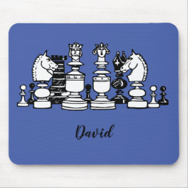 Mousepad Jogador de Xadrez