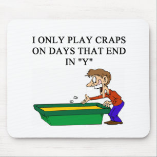 Mousepad jogador do casino do atirador dos excrementos