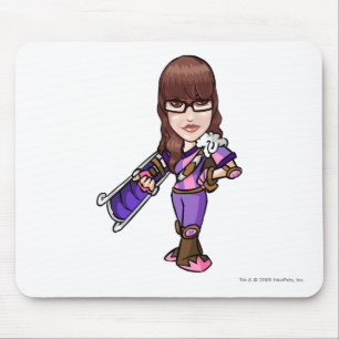 Mousepad Jogador dos funcionarios de Faerieland da torta