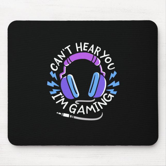 Mousepad Jogador Eu Estou Jogando (Frente)