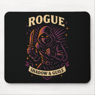 Mousepad Jogador Rpg Renegado D20 Dados Nerdy Geek Homens M