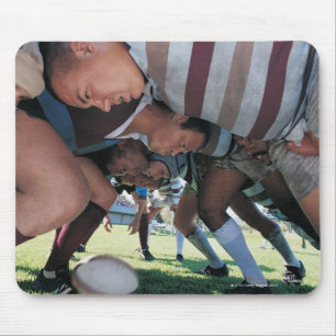 Mousepad Jogadores da união do rugby em um scrum