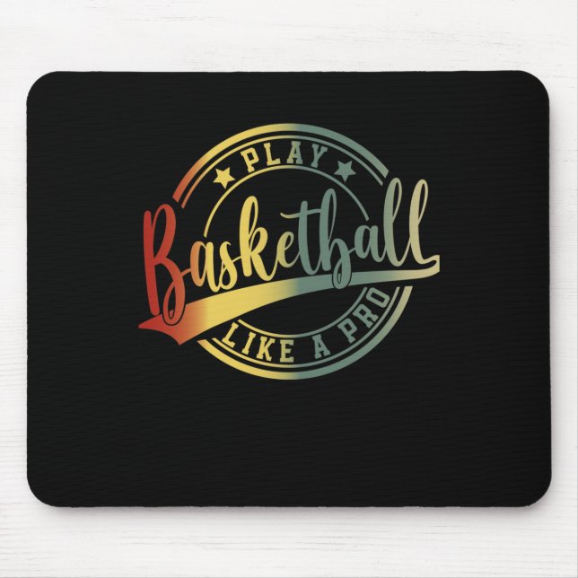 Mousepad Jogadores de basquetebol (Frente)