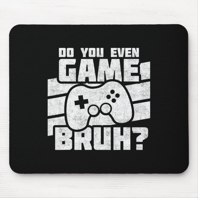 Mousepad Jogando Video Games - Jogos de PC e Console - Vi D (Frente)