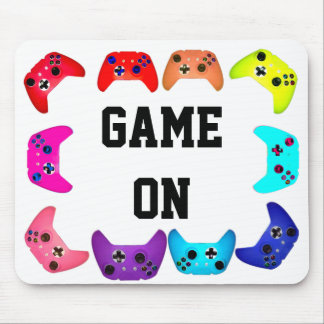 Mousepad Jogo Ativado Tapete de Mouse de Arco-Íris de Contr