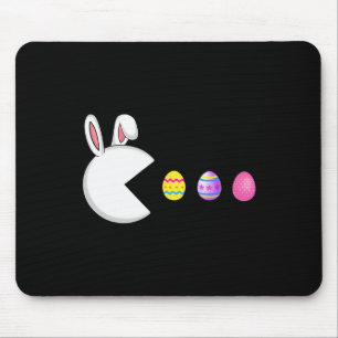 Mousepad Jogo Coelho Ovos Páscoa Jogo Crianças Jovens Joven