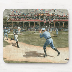 Mousepad Jogo da Liga Nacional de Basebol de 1886