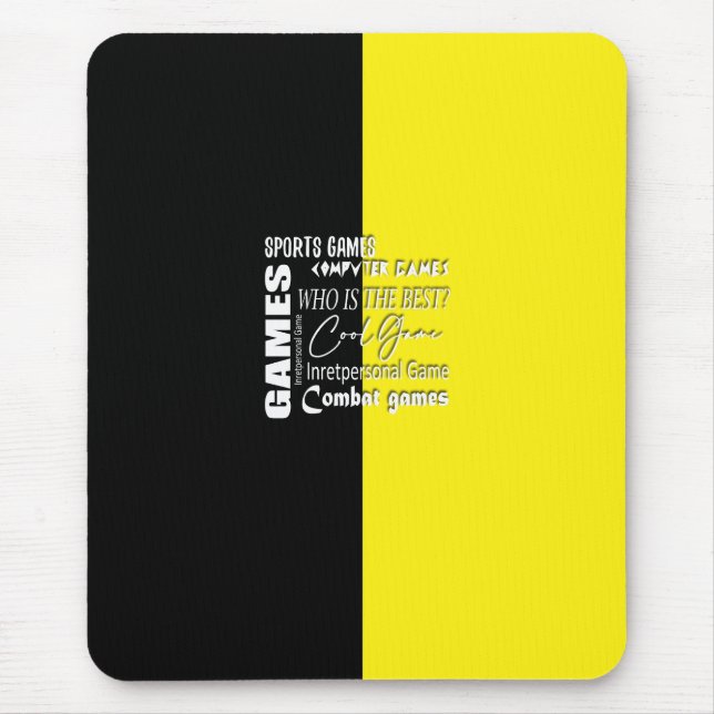 Mousepad Jogo de computador jogador (Frente)