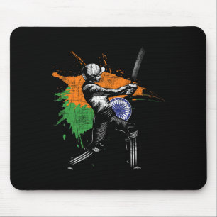 Mousepad Jogo de Críquete Indiano - Jogador de Críquete Tsm