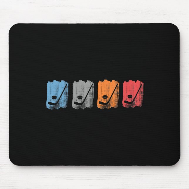 Mousepad Jogo de Esporte de Hóquei no Gelo  (Frente)