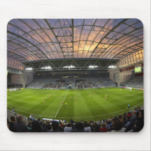 Mousepad Jogo de futebol, Forsyth Barr Stadium, Dunedin