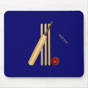 Mousepad Jogo de Modelo de críquete