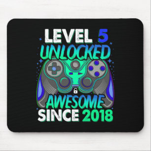 Mousepad Jogo De Vídeo Desbloqueado Do Nível 5, 5 Bi