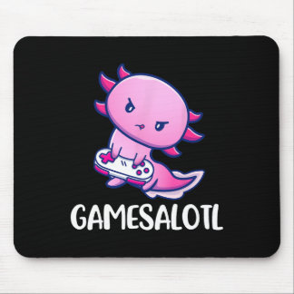 Mousepad Jogo de vídeo Gamesalotl Axolotl