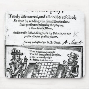 Mousepad Jogo de xadrez famoso, 1614