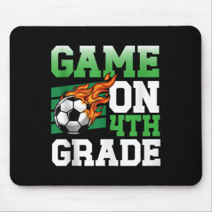 Mousepad Jogo Divertido na 4ª Série Futebol Esportes de Vol