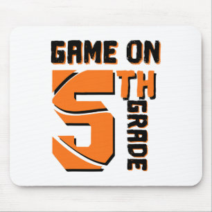 Mousepad Jogo Divertido No Desenho Da Série 5 Primeiro Dia