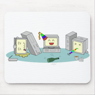 Mousepad Jogo do computador do partido do Lan Geeky