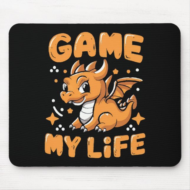 Mousepad Jogo minha vida (Frente)