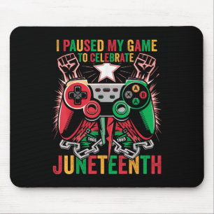 Mousepad Jogo Pausou Meu Jogo Para Comemorar A Décima Sétim