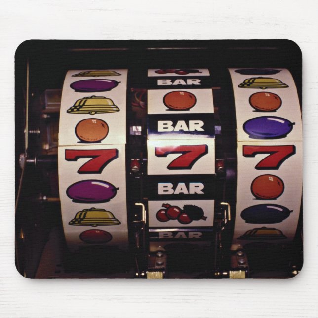 Mousepad Jogo, slots machines (Frente)