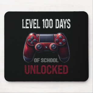 Mousepad Jogo Vídeo 100 Dias De Nível Escolar 100 Dias De E